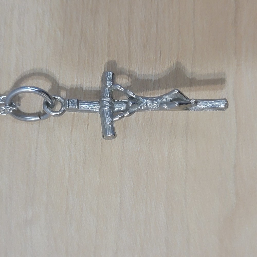 Necklace Charm | Jesus on Cross | Crucifix